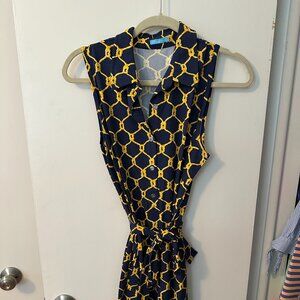 J McLaughlin Sleeveless Wrap Dress